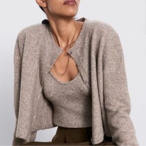 Zara wool blend sweater set